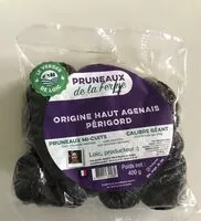 Mängden socker i Pruneaux de la ferme