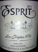 Mängden socker i Esprit 2011