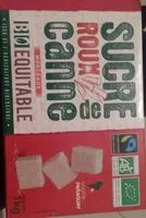 Mängden socker i Sucre roux de canne Bioéquitable