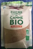 Mängden socker i Sucre complet de canne bio Panela