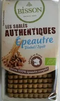 Mängden socker i Les sablés authentiques : Epeautre