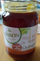 Mängden socker i Miel Bio de France Châtaignier