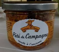 Mängden socker i Pâté de Campagne - Recette à l'Ancienne