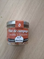 Mängden socker i Pâté de campagne recette à l'ancienne