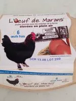 Mängden socker i L'oeuf de Marans