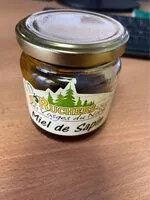 Mängden socker i Miel de sapin