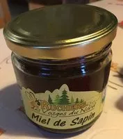 Mängden socker i Miel de sapin