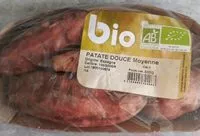 Mängden socker i Patate douce, bio, Espagne, barquette