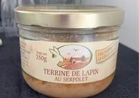 Mängden socker i Terrine de lapin au serpolet