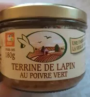 Mängden socker i Terrine de Lapin au poivre vert