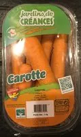 Mängden socker i Carottes de Créances barquette