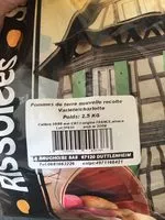 Mängden socker i Pommes de terre