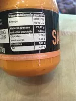 Mängden socker i Sauce samourai