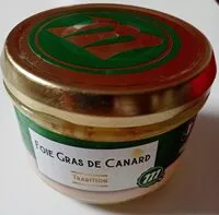 Mängden socker i Foie gras de canard