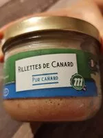 Mängden socker i Rillettes de canard