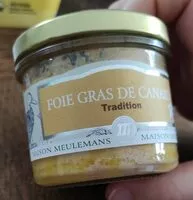 Mängden socker i Foie gras de canard