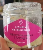 Mängden socker i Rillettes de saumon à l'estragon