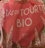 Mängden socker i 1/4 tourte bio