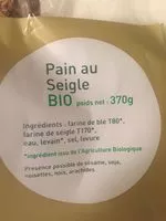 Mängden socker i Pain au seigle Bio