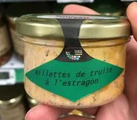 Mängden socker i Rillettes de truite