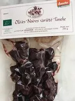 Mängden socker i Olives Noires Variétés Tanche, 250 Grammes, Marque La Césarde