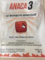 Mängden socker i Bonbon Minceur