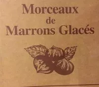 Mängden socker i Morceaux de marron glacés