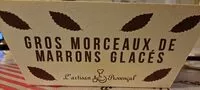 Mängden socker i Gros morceaux de marrons glacés