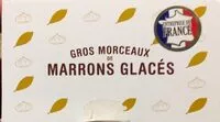 Mängden socker i Morceaux de marrons glacés