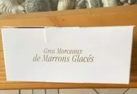 Mängden socker i Gros morceaux de marrons glacés