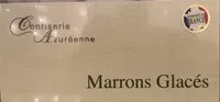 Mängden socker i Marrons glacés