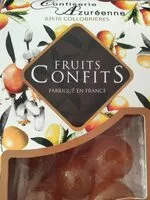 Mängden socker i Fruits confits