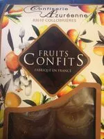 Mängden socker i Fruits confits