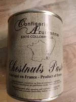 Mängden socker i pâte de marrons