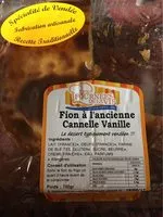 Mängden socker i Fion à l'ancienne cannelle vanille
