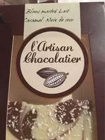 Mängden socker i Blanc marbré lait caramel noix de coco