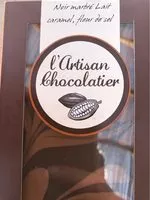 Mängden socker i Noir Marbré Lait caramel Fleur de Sel