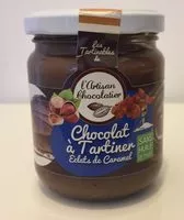 Mängden socker i Chocolat à tartiner éclats de caramel