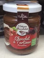 Mängden socker i Chocolat à tartiner