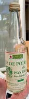 Mängden socker i Jus de poire du Pays Briard