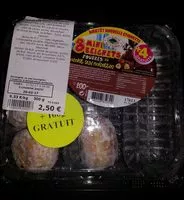 Mängden socker i Mini beignets