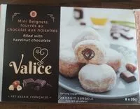 Mängden socker i Mini beignets choco noisettes
