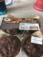 Mängden socker i Muffins coeur fondant chocolat et noisettes