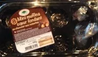 Mängden socker i 8 Mini muffins cœur fondant chocolat et noisette