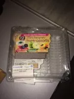 Mängden socker i 12 Minis-Beignets fourrés assortis