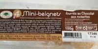Mängden socker i Mini-beignets