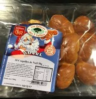 Mängden socker i Coquilles de noël