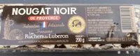 Mängden socker i Nougat noir de Provence