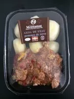 Mängden socker i Axoa de veau et pomme de terre