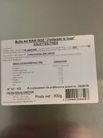 Mängden socker i Galettes fines